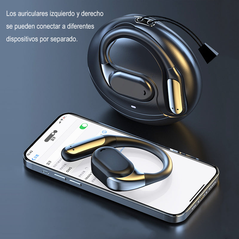 New Released Bluetooth Ear-hanging Earbuds with Active Equalizer Adjustment