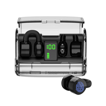 Novamos G3 Bluetooth 5.3 Gaming Earbuds with 1800mAh Battery to Charge Your Cell Phone