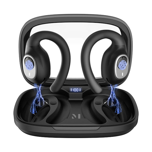 Novamos X5 Translator Earbuds Support 134 Languages with Fingerprint Touch Control